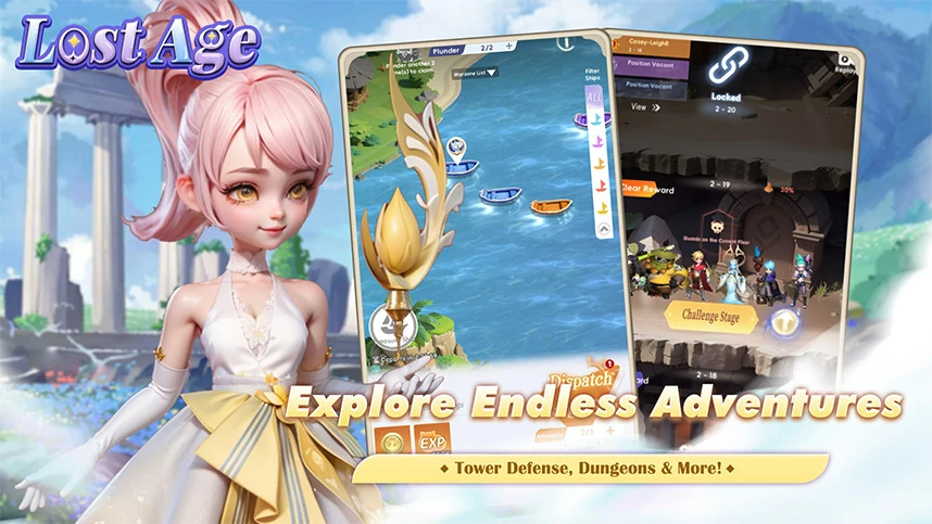 Explore Endless Adventures Tower Defense, Dungeons & More!